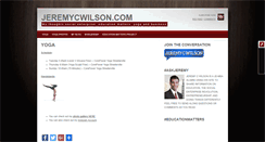 Desktop Screenshot of jeremycwilson.com